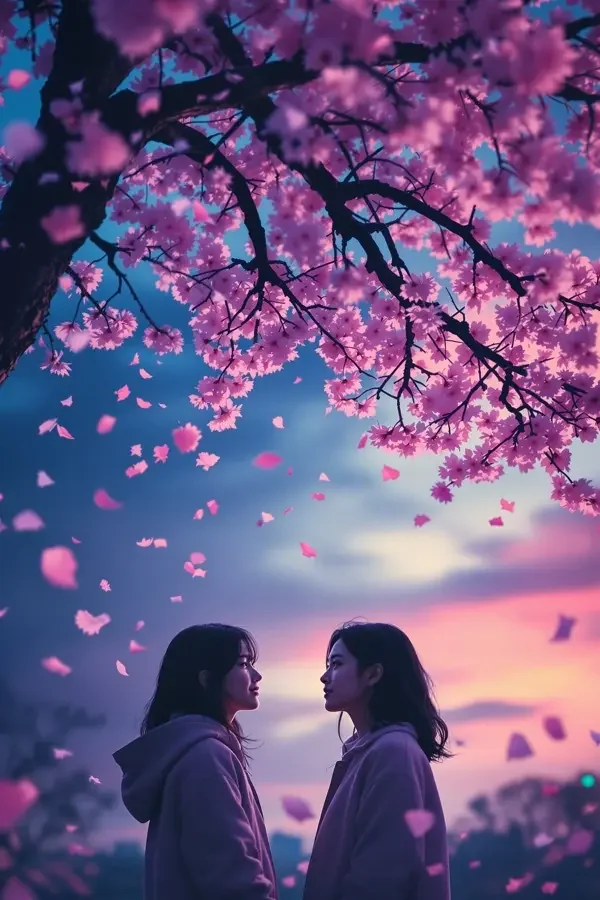 樱花落下之前电影海报