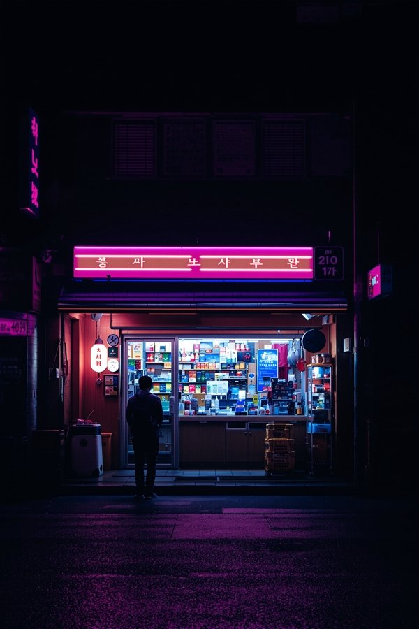 深夜便利店电影海报