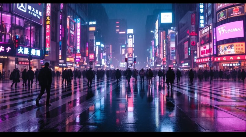 雨落涩谷剧照1