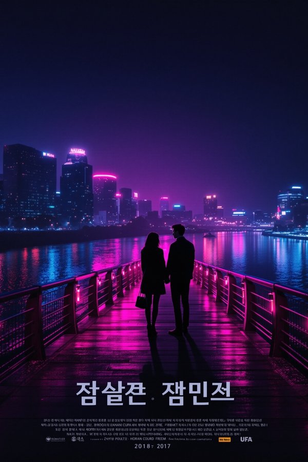 汉江边的约定电影海报