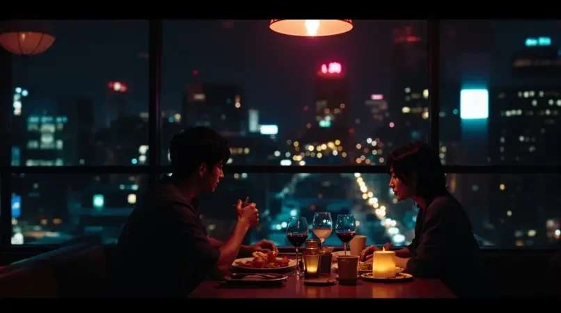 东京塔下剧照2