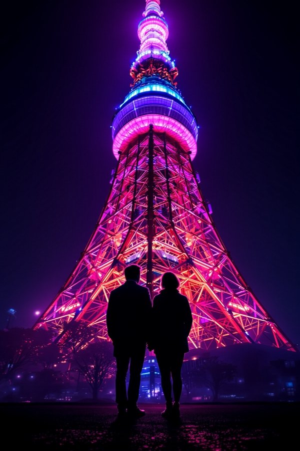 东京塔下电影海报